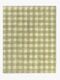 Lorena Canals Waschbarer Vichy Teppich 150x180 cm, Matcha