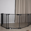 Beemoo SAFE Protect Sicherheitsgitter/Raumteiler 5 Paneele, Black