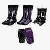 Wednesday Socken 3er-Pack, Schwarz