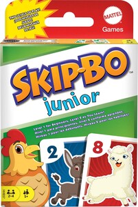 Mattel Skip-Bo Junior Gesellschaftsspiel