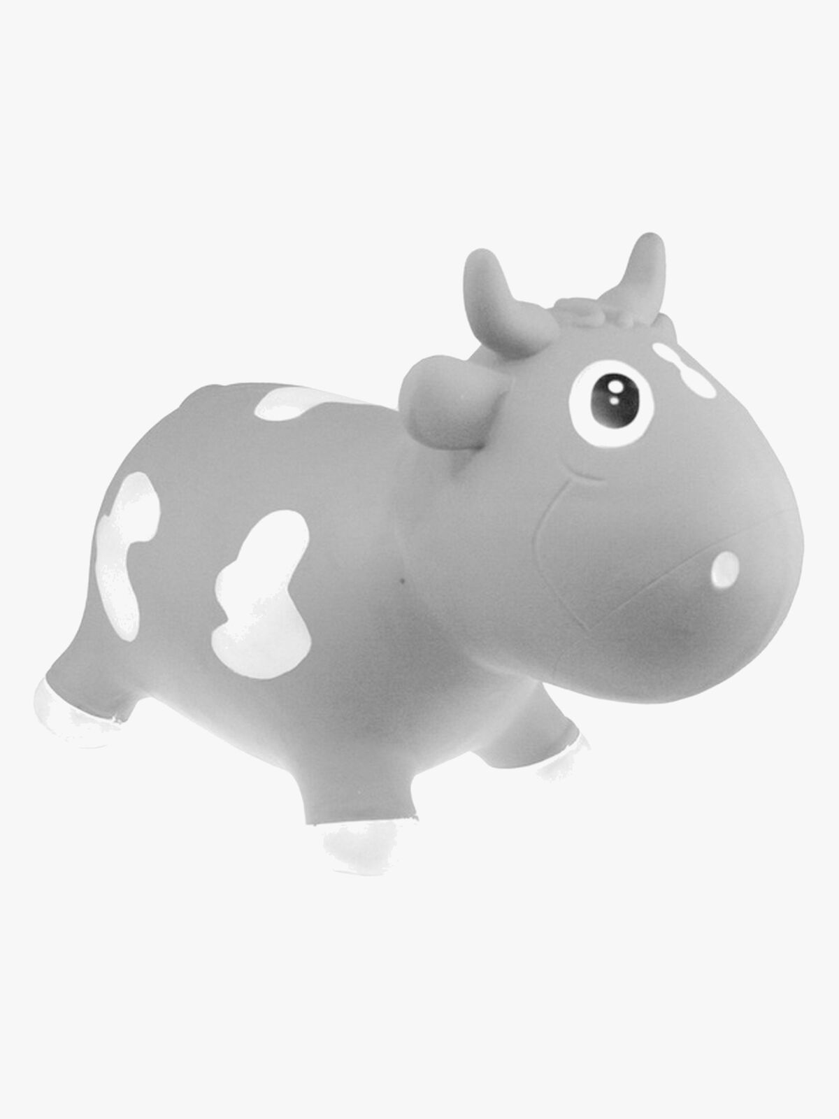 KidZZfarm Hüpftier Kuh, Grau