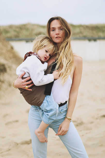 Wildride Babytrage, Brown Linen