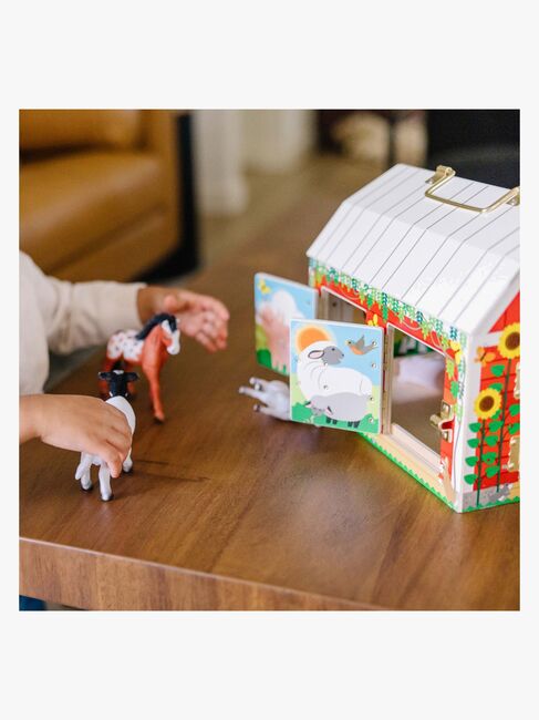Melissa & Doug Scheune mit Türen & Tiere