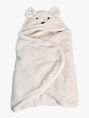Mini Dreams Bär Puckdecke, Off White
