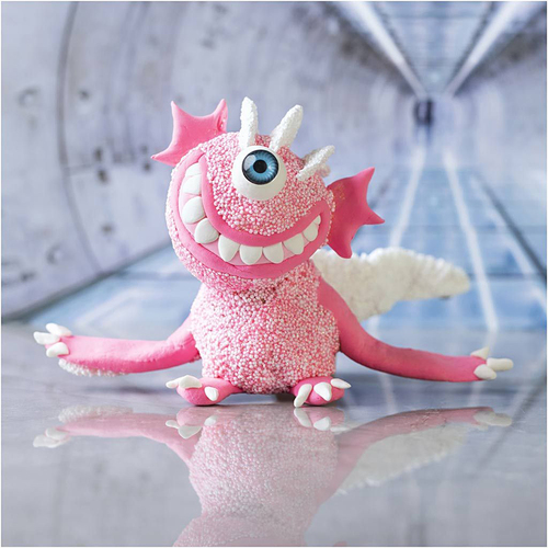 Creativ Company Bastelset Mini Modelliermasse Monster Sally