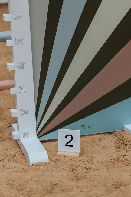 byASTRUP Hindernisstative für Sprunghindernisse Basis 2 Teile