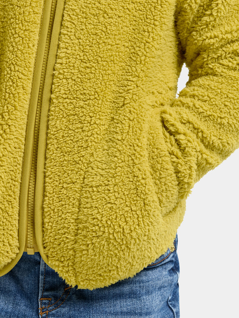 Didriksons Gibbs Fleecejacke, Yellow Pollen