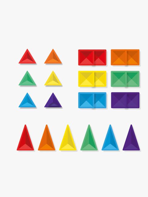 Connetix Magnetische Bauteile Rainbow Mini Pack 24 Teile
