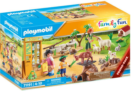 Playmobil Family Fun Erlebnis-Streichelzoo 71191