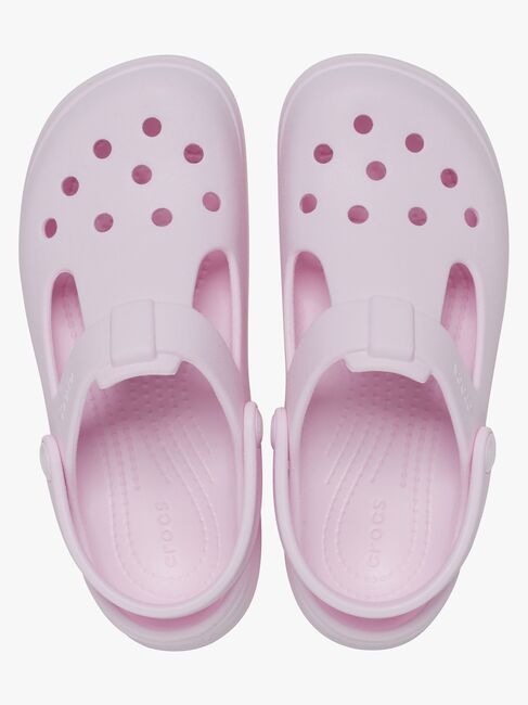 Crocs Classic Mary Jane Sandalen, Pink Milk