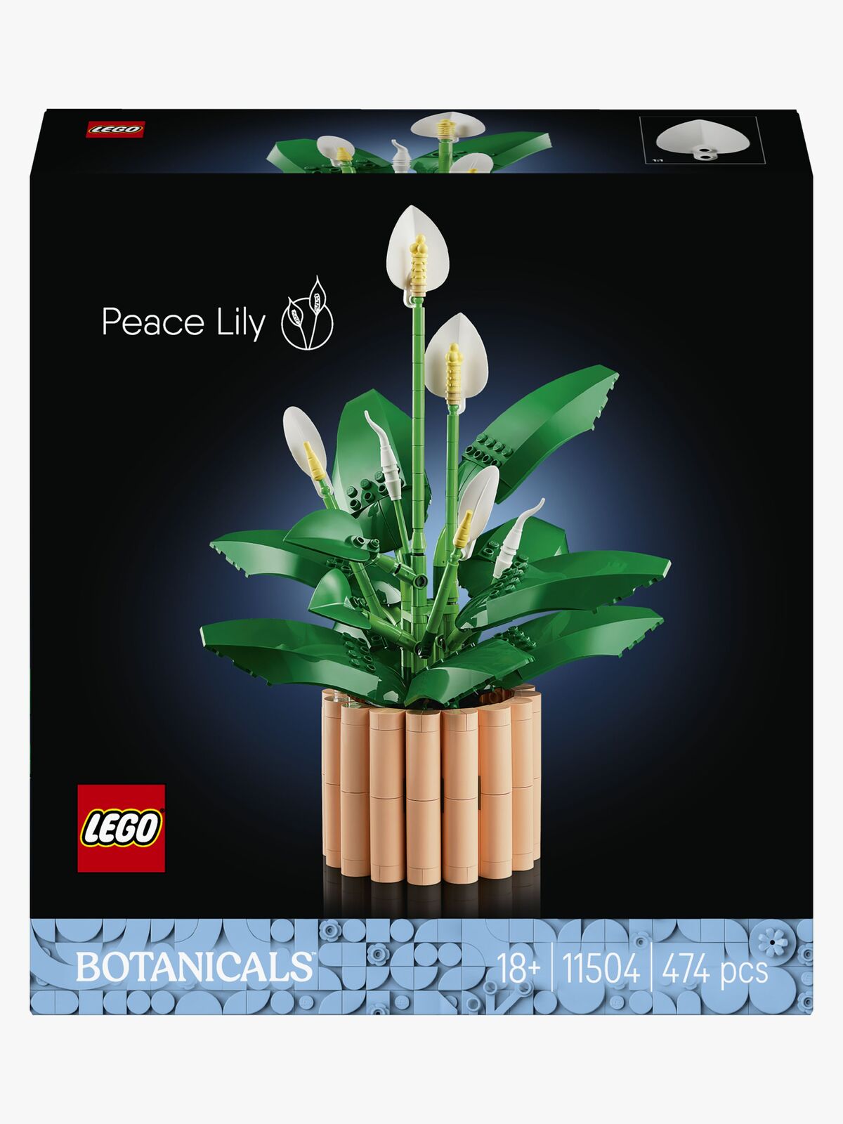 LEGO Botanicals 11504 Friedenslilie