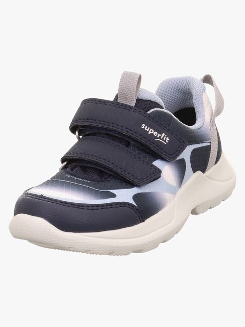 Superfit Rush WP Sneaker, Blue/Light Blue