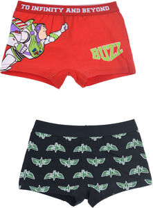 Disney Toy Story Buzz Lightyear Boxershorts 2er-Pack, Red