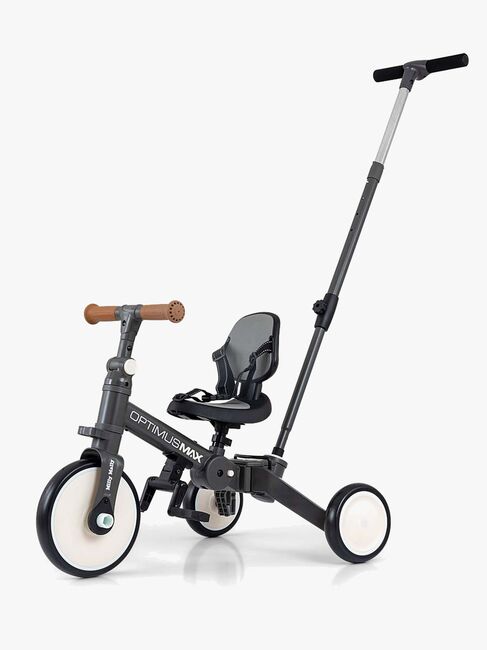 Milly Mally Optimus Max Dreirad 4-in-1, Grau