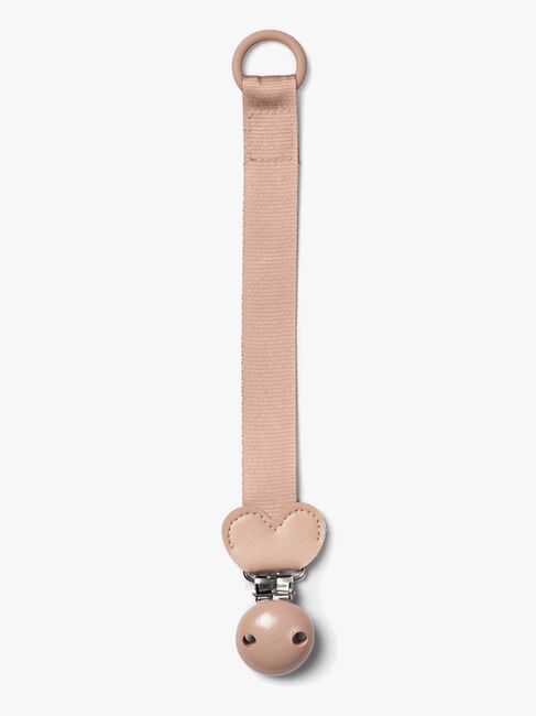 Elodie Schnullerkette Holz, Blushing Pink
