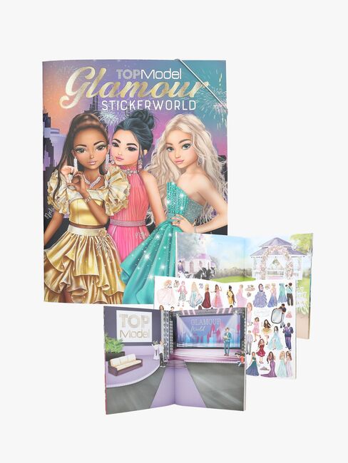 TOPModel Stickerworld Stickerbuch Glamour