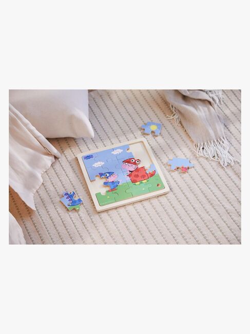Peppa Wutz Holzpuzzle Dinosaurier 16 Teile