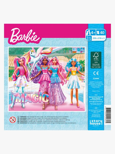 Kärnan Barbie Holzpuzzle 40 Teile