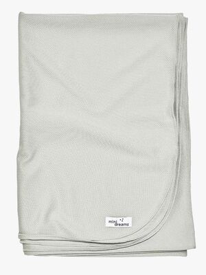 Mini Dreams UV-Schutz-Decke Mesh, Hellgrau