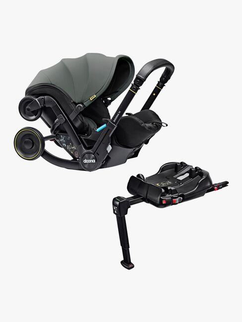 Doona X Babyschale inkl. ISOFIX-Basis, Slate Green
