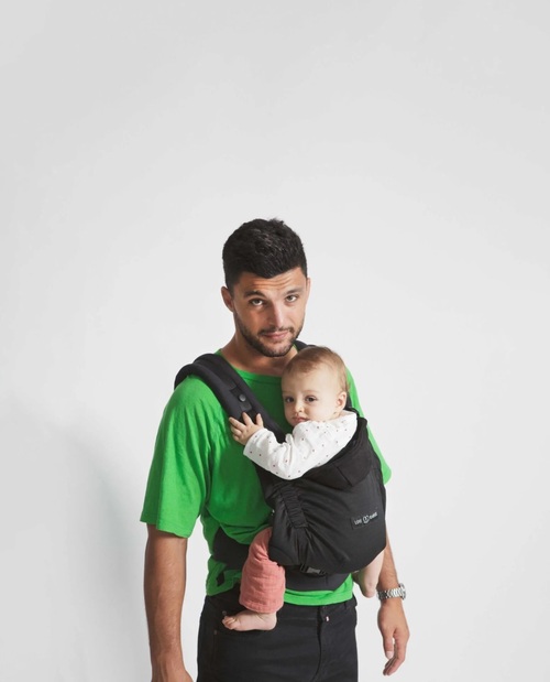 Love Radius HoodieCarrier 2 Babytrage, Black Forest