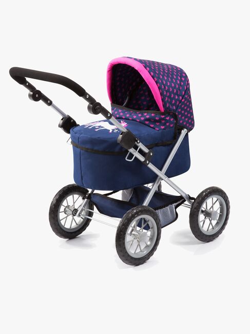 Bayer Design Trendy Puppenwagen Einhorn, Blau