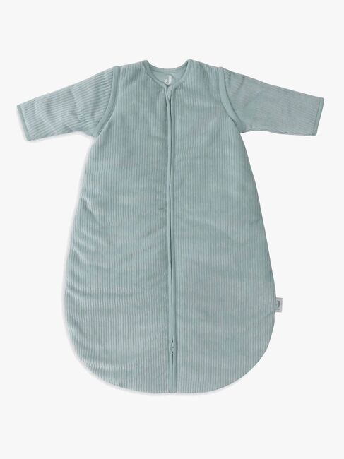 Jollein Schlafsack mit abnehmbaren Ärmeln Rund 70 cm, Rib Sea Green