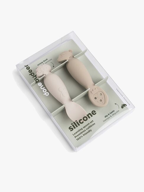 Done By Deer Tiny Farm Löffel 2er-Pack, Sand