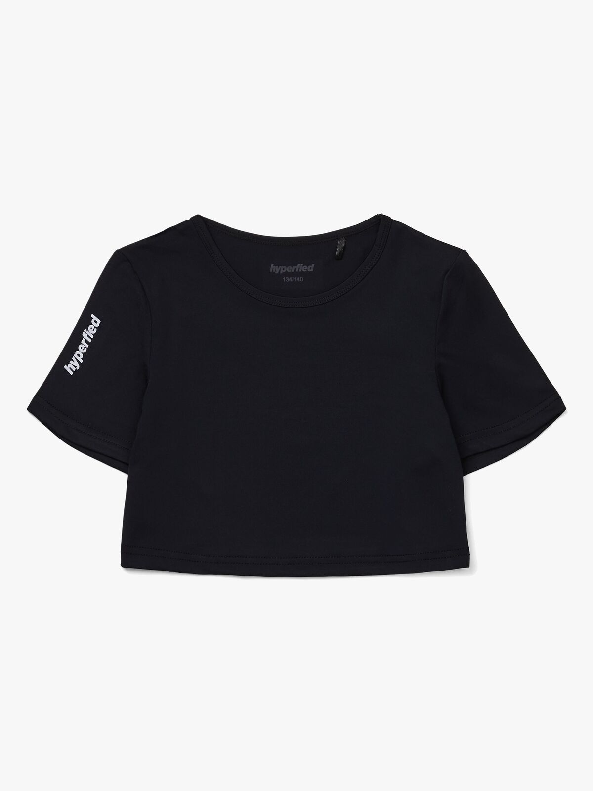 Hyperfied Crop Logo Top, Anthracite