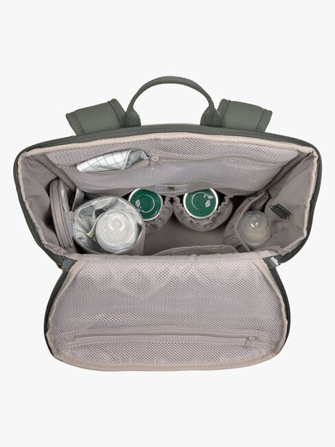 Lässig Slender Wickeltasche Rucksack, Olive
