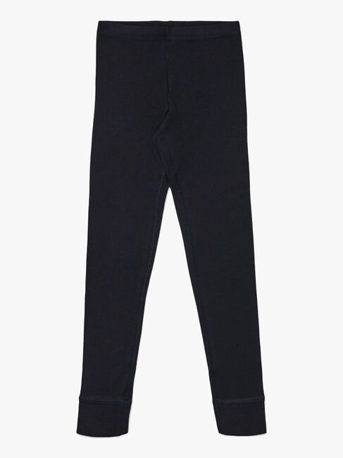 Luca & Lola Toto Lange Unterhose 2er-Pack, Black/Stripes