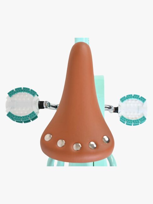 Volare Excellent Fahrrad mit Korb 14 Zoll, Grün