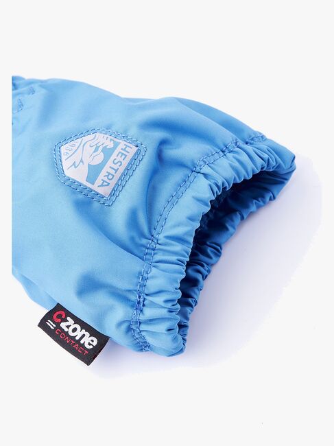 Hestra Kid's Czone Contact Handschuhe, Turquoise