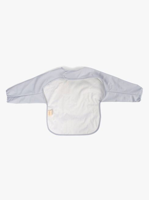 FILIBABBA Langärmliges Lätzchen, Pearl Blue