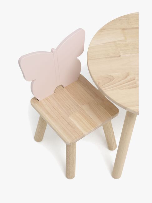 Alice & Fox CHLOE Tisch und Stühle, Rosa