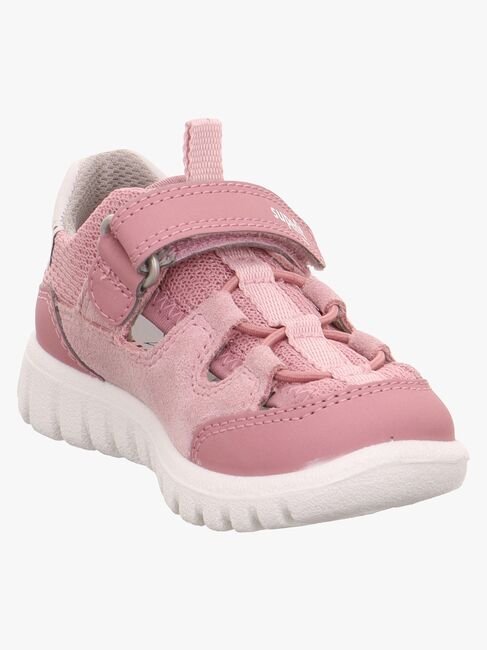 Superfit Sport7 Mini Sandalen, Pink/Light Grey