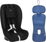 Britax Römer Two-Way Kindersitz inkl. Ventilierendem Sitzpolster, Cosmos Black/Bijou Blue