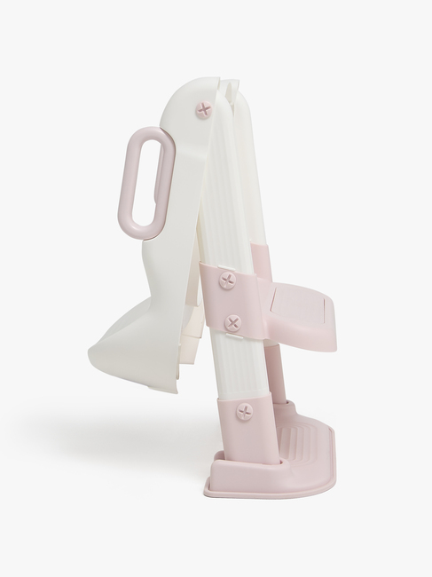 Beemoo CARE Assist Toilettensitz mit Leiter, Pink
