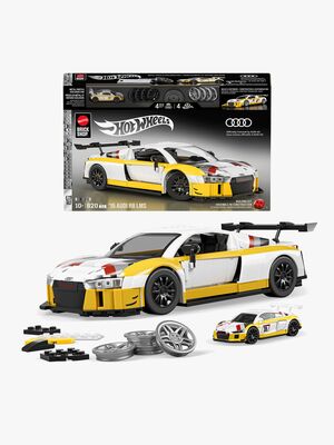 Mattel Brick Shop Hot Wheels Elite Series Bausatz ’15 Audi R8 LMS 820 Teile