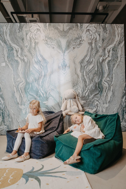 Yappy Kids Yappyhug Sitzsack, Pine Green