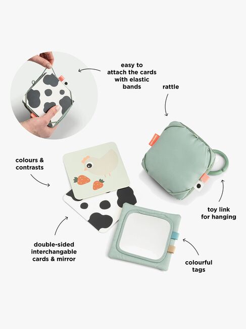 Done By Deer Tiny Farm Aktivitätsspielzeug, Grün