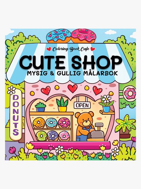 Legind A/S Cozy Cute Shop Malbuch