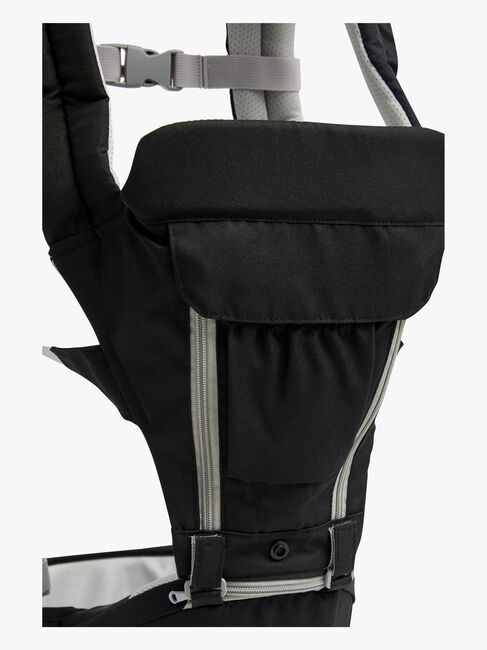 Beemoo CARE Carry Comfort 4-in-1 Babytrage & Hüftsitz, Black