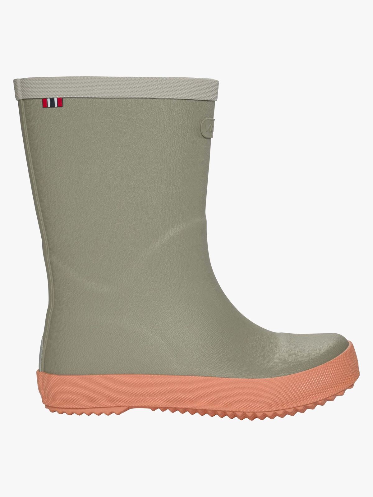 Viking x Kenza Gummistiefel, Light Green/Apricot