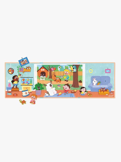 Janod Magneti'Stories Magnet-Set Haustiere 30 Teile