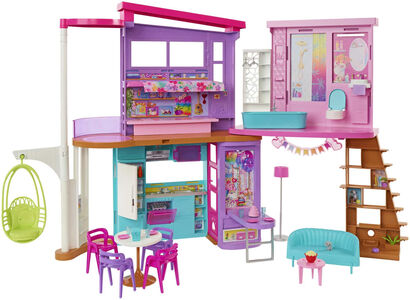 Barbie Malibu Ferienhaus mit Möbeln & Zubehör