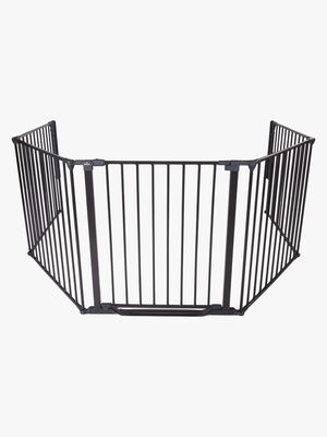 BabyDan Flex StepFree XXL Schraubgitter, Schwarz