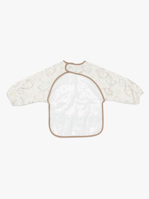 Jollein Lätzchen mit Ärmel Wasserdicht, Elephant Tales