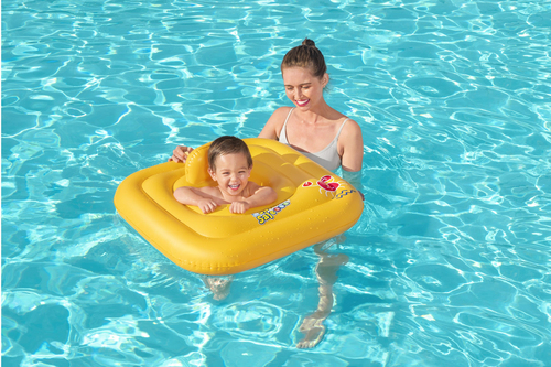Bestway Step A Swim Baby Schwimmring, Yellow