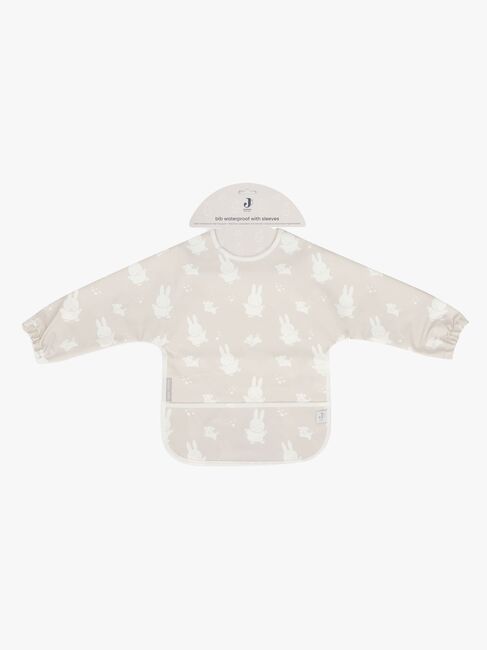 Jollein Miffy&Snuffy Langärmliges Lätzchen, Nougat